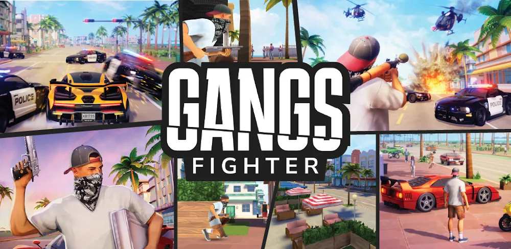 Gangs Fighter: Vice Island MOD APK v0.22.0 (Unlimited Cash)