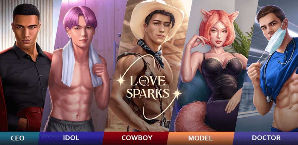 Love Sparks MOD APK v2.42.1 (Unlimited Gems)