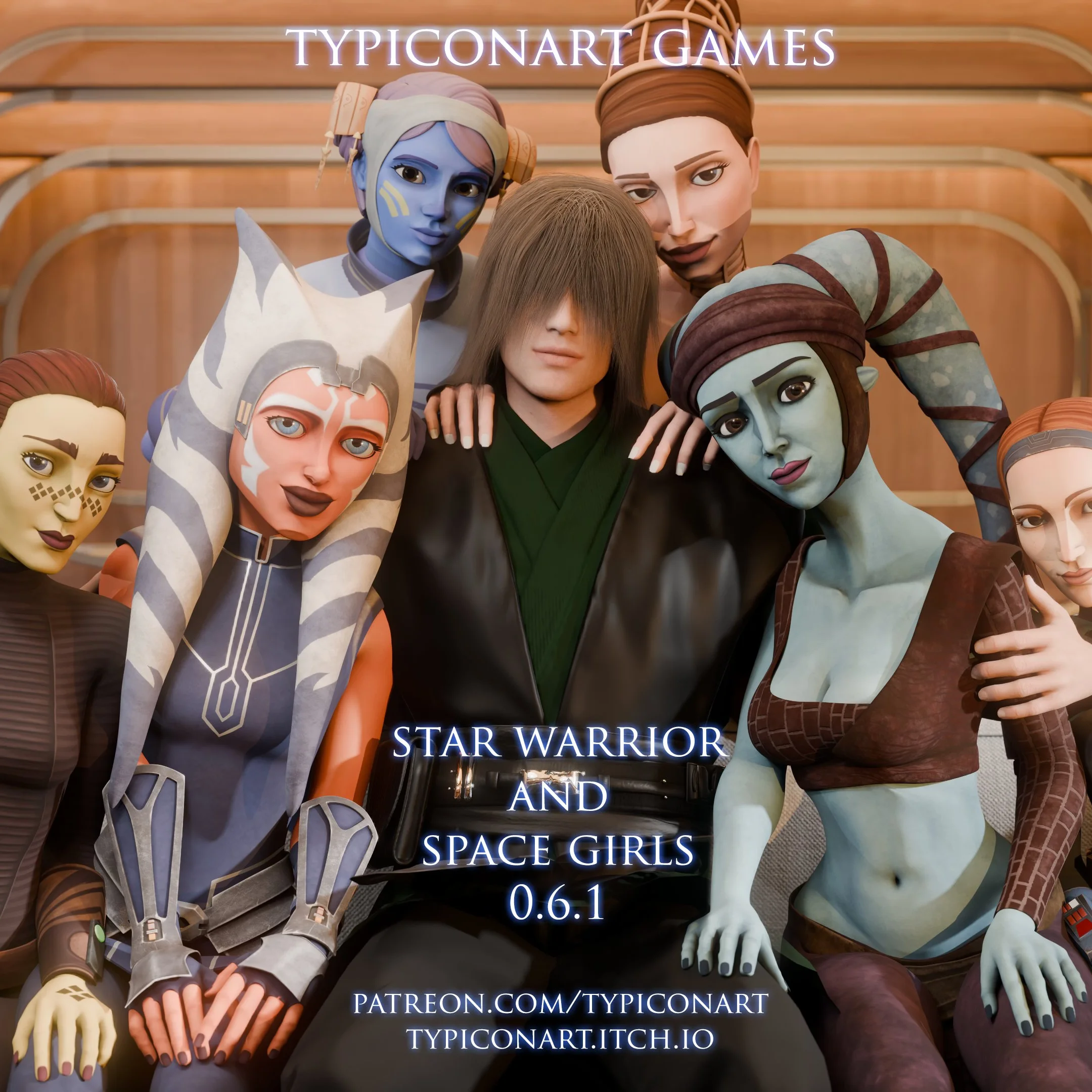 Star Warrior and Space Girls