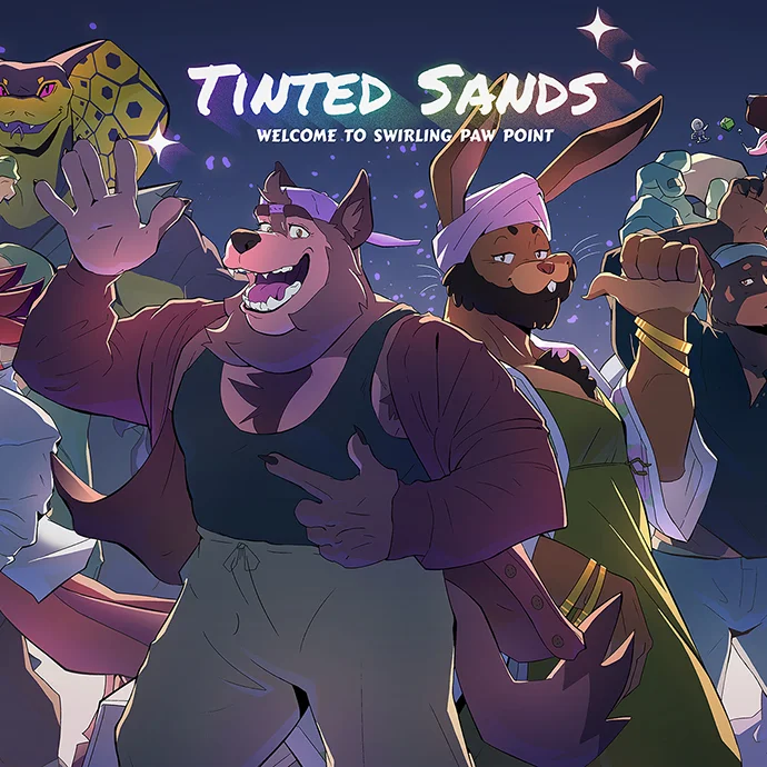 Tinted Sands: Welcome to Swirling Paw Point