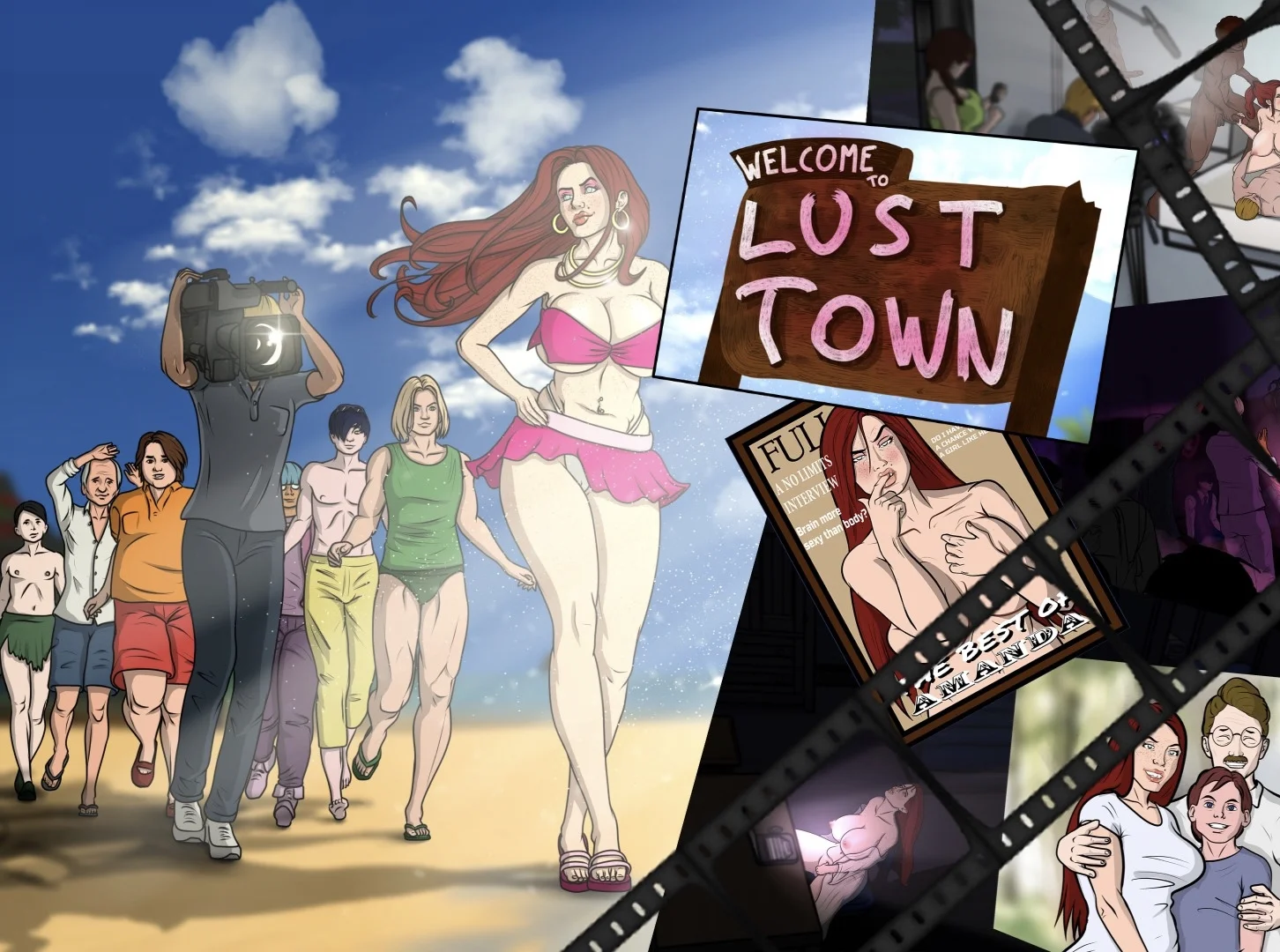 icon Lust Town, Amanda’s road to porn [v1.3] By NOSY GULL
