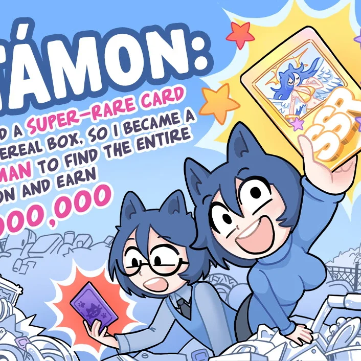 icon KOTAMON: My Sis Found A Super-Rare Card In Her Cereal Box, So I Became A Garbage Man To Find The Entire Collection [Aug 20, 2026] By KotaMota Games